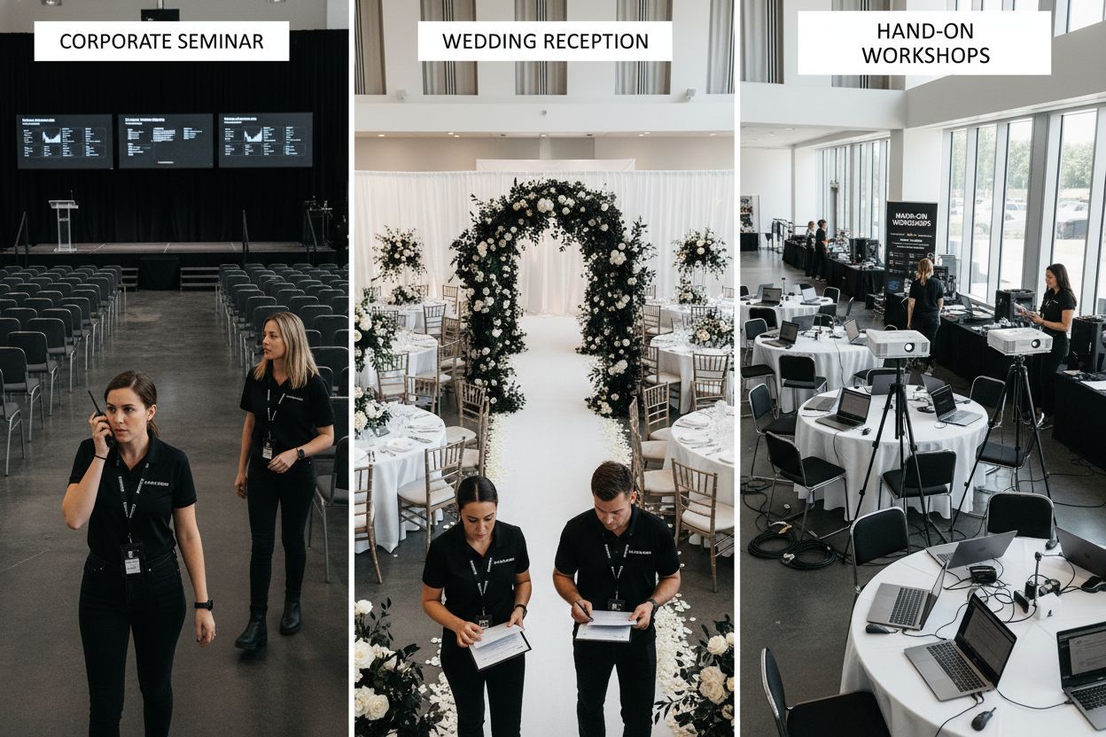 event venue preparation