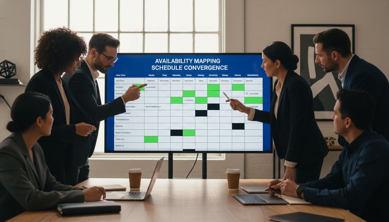 event scheduling teamwork