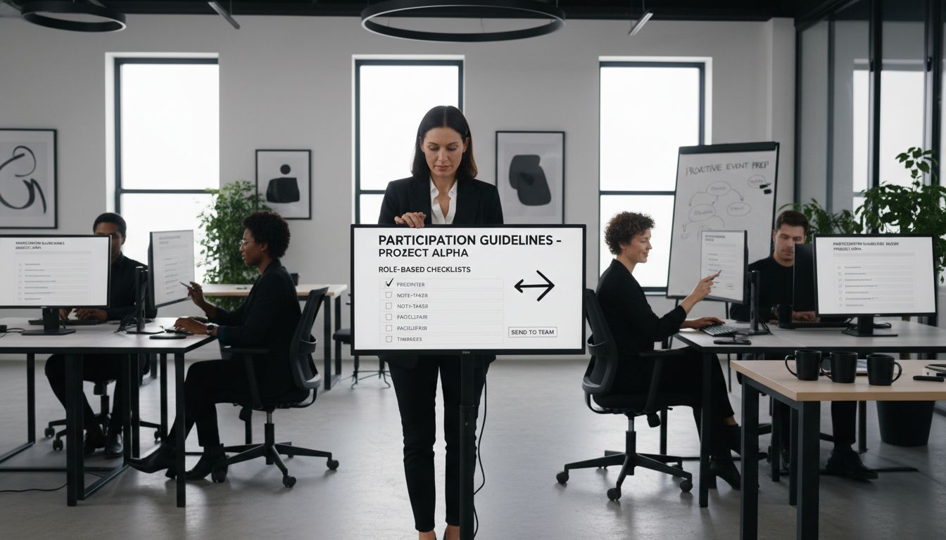 team participation guidelines