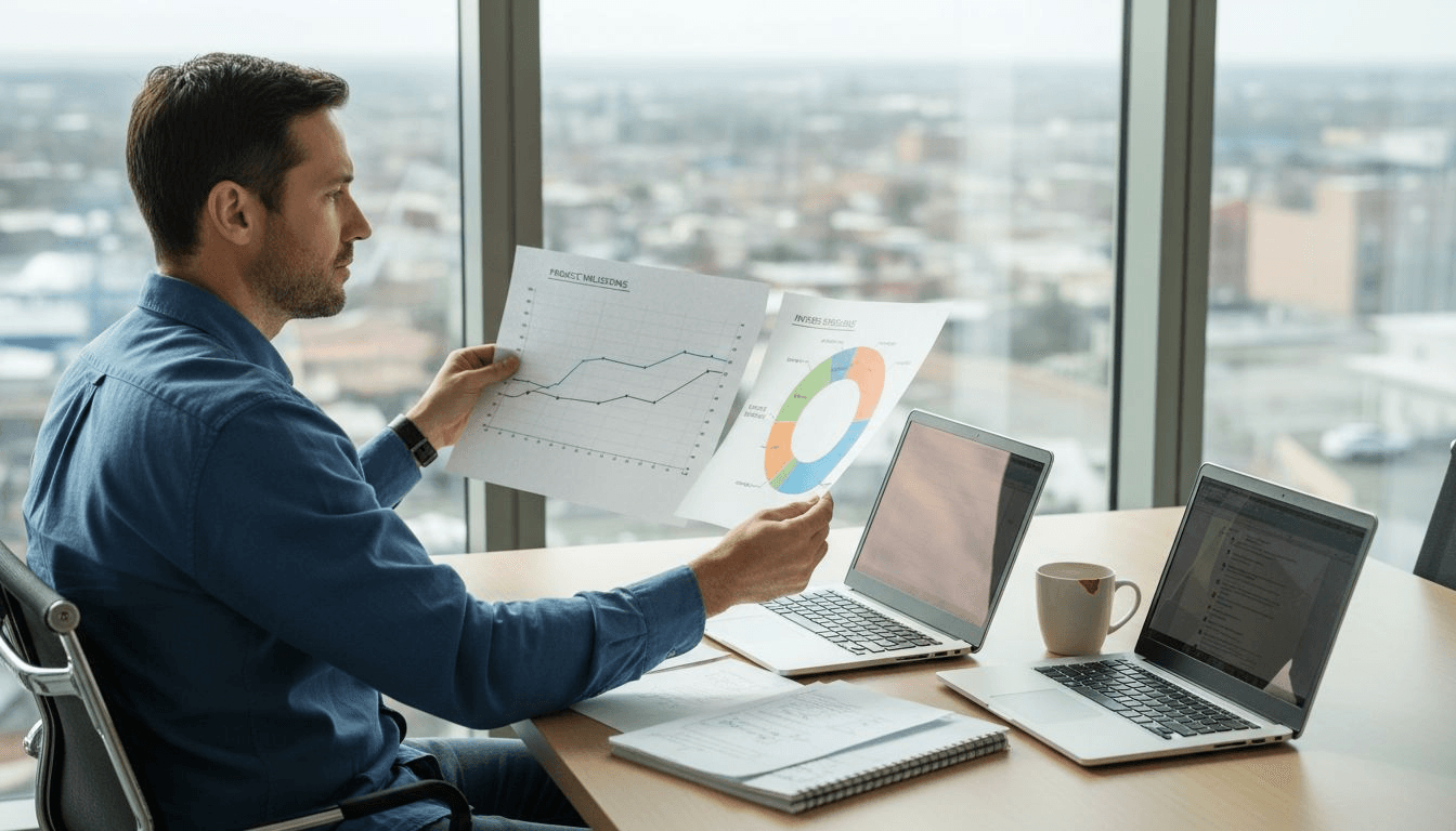 Comparing traditional and inverse scheduling charts