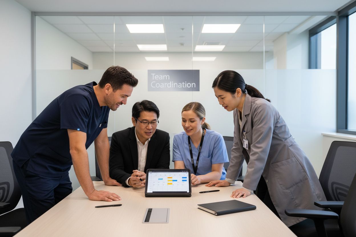 healthcare team scheduling