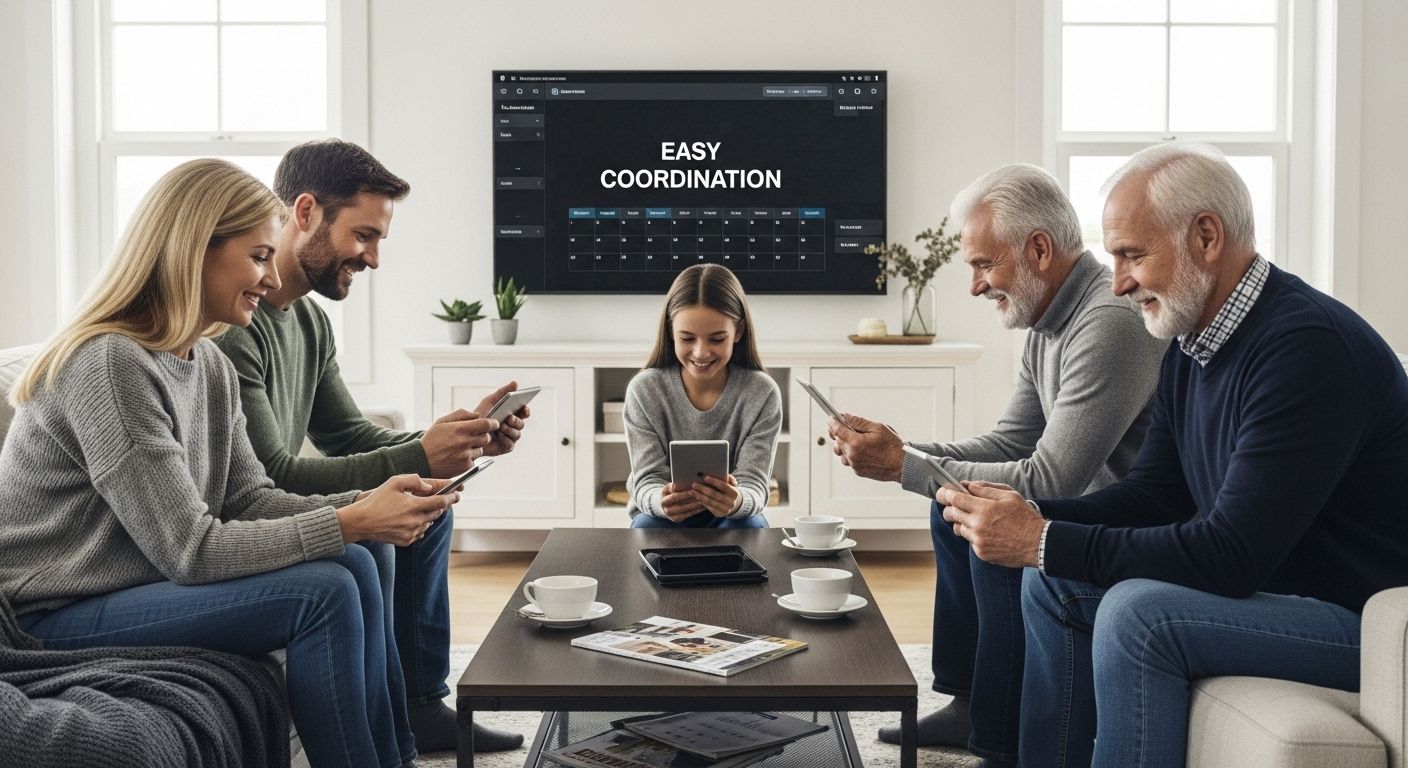family group scheduling